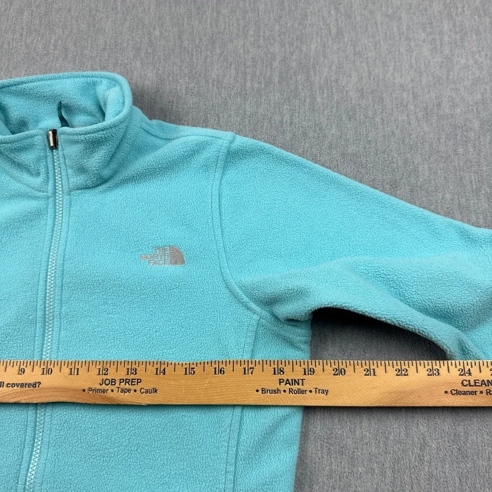 The North Face Jacket Girls Large 14-16 Blue Fleece Full-Zip‎ Outdoors Mock Neck
